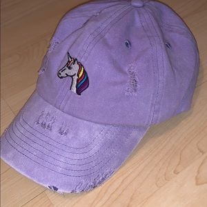 Unicorn purple hat